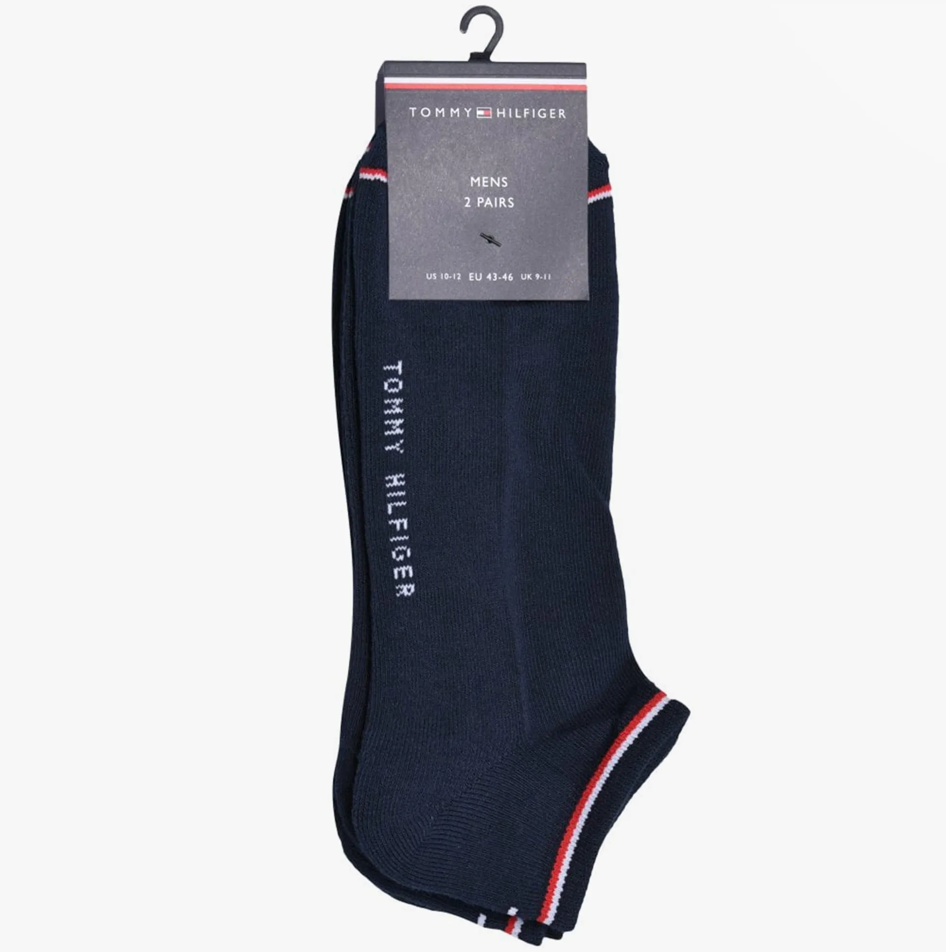 2 Pack Iconic Mens Ankle Sport Socks Dark Navy