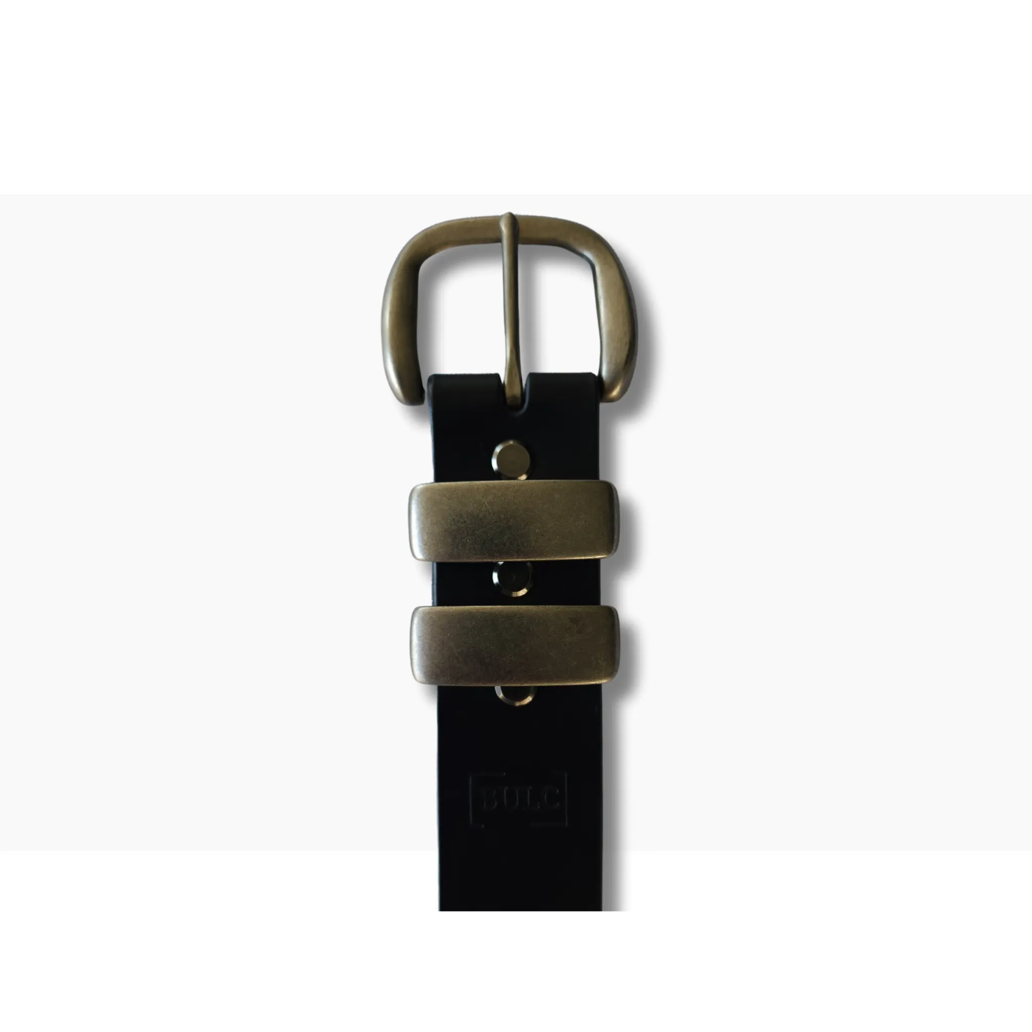 38mm | Double Keeper | Black Casual Belt