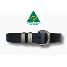 38mm | Double Keeper | Black Casual Belt