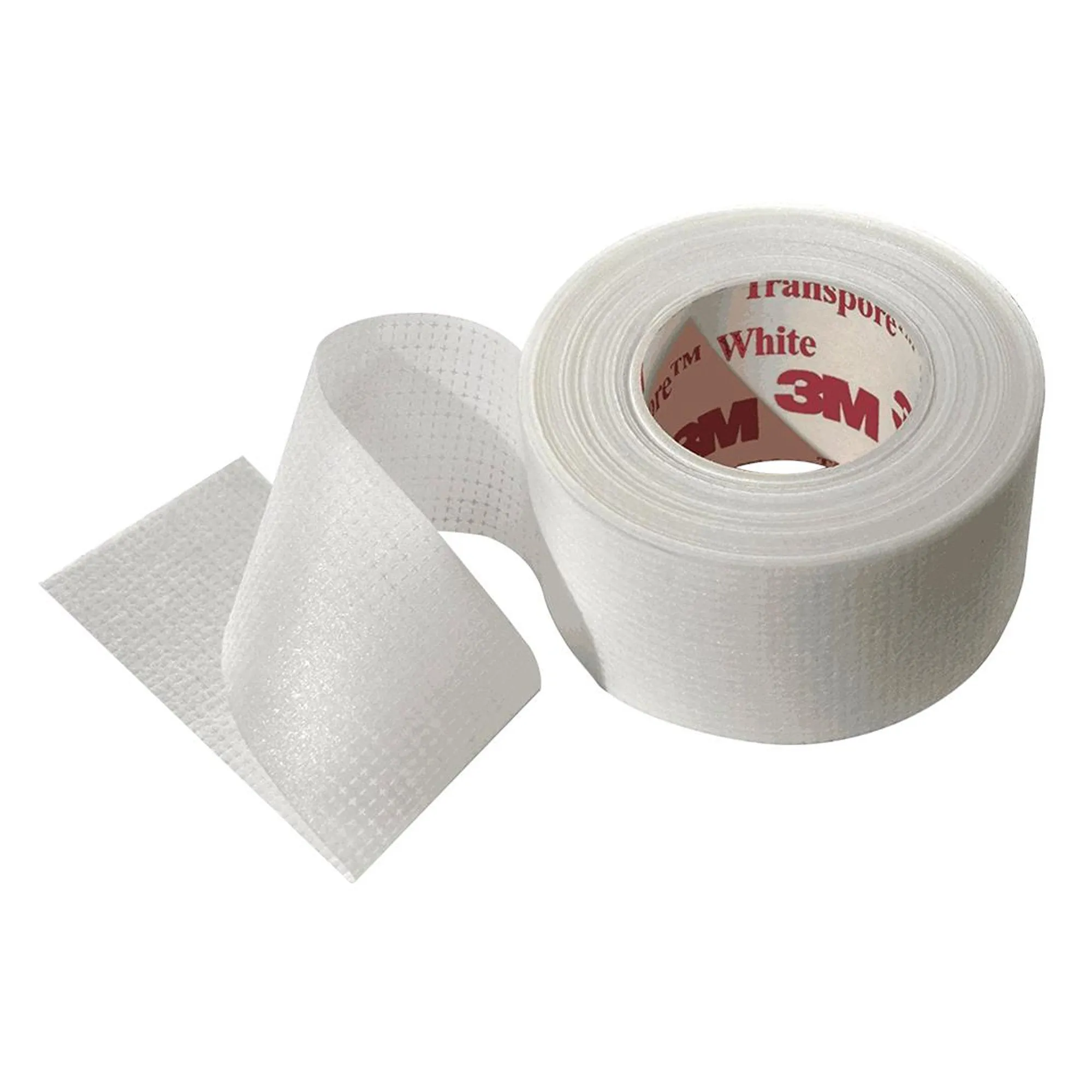 3M™ Transpore™ Plastic Medical Tape, 1/2 Inch x 10 Yard, Transparent, 1 Roll