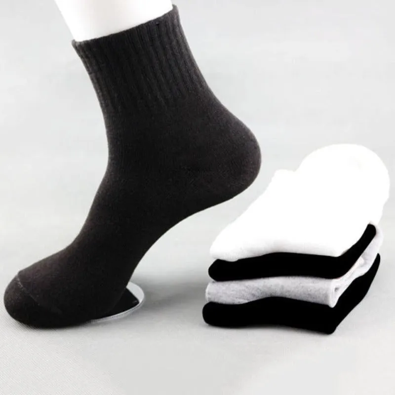 5 Pairs/lot Men Socks Mesh Breathable Short Casual Socks