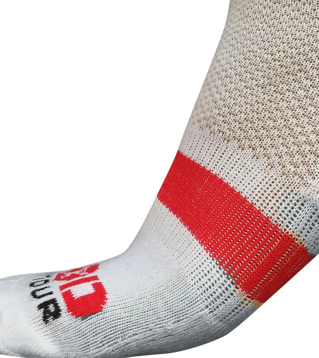 Ankle Length Breathable Training Socks White