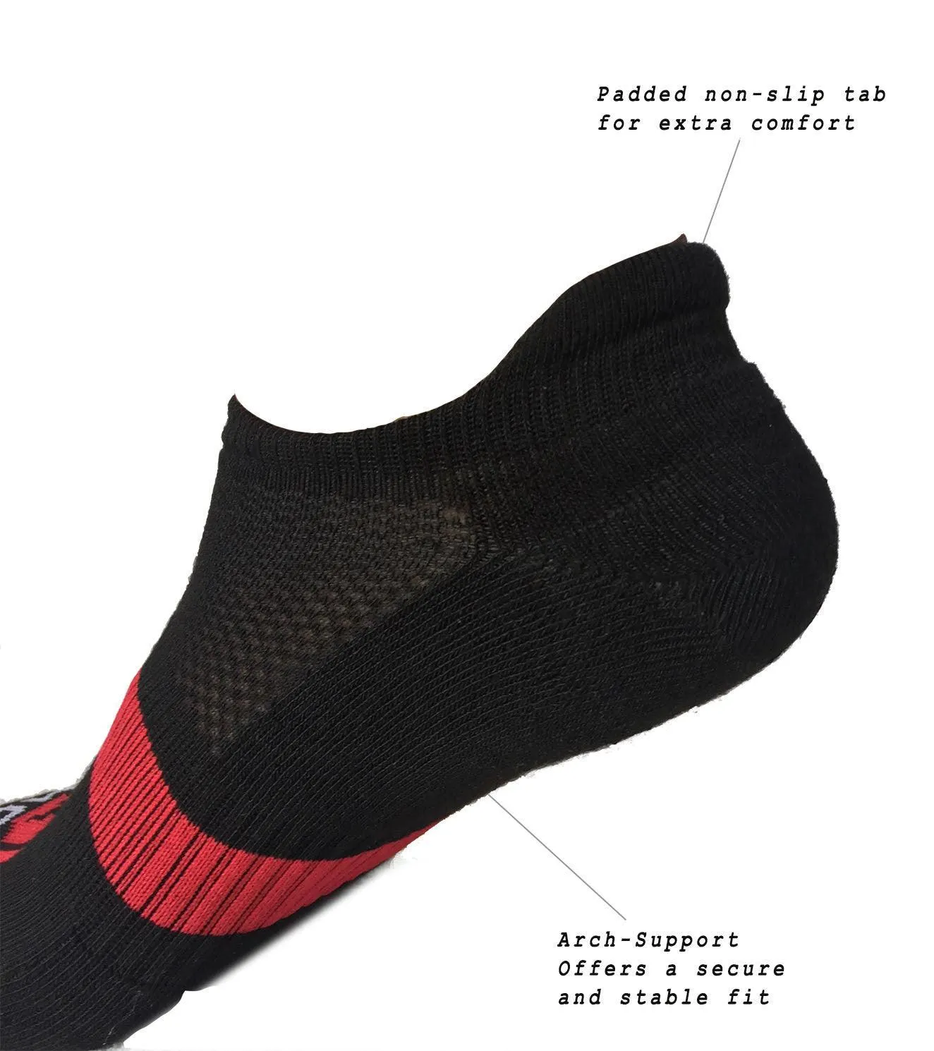 Ankle Length Breathable Training Socks