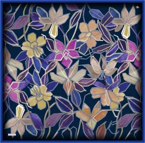 Armine Fion Floral Silk Scarf #35