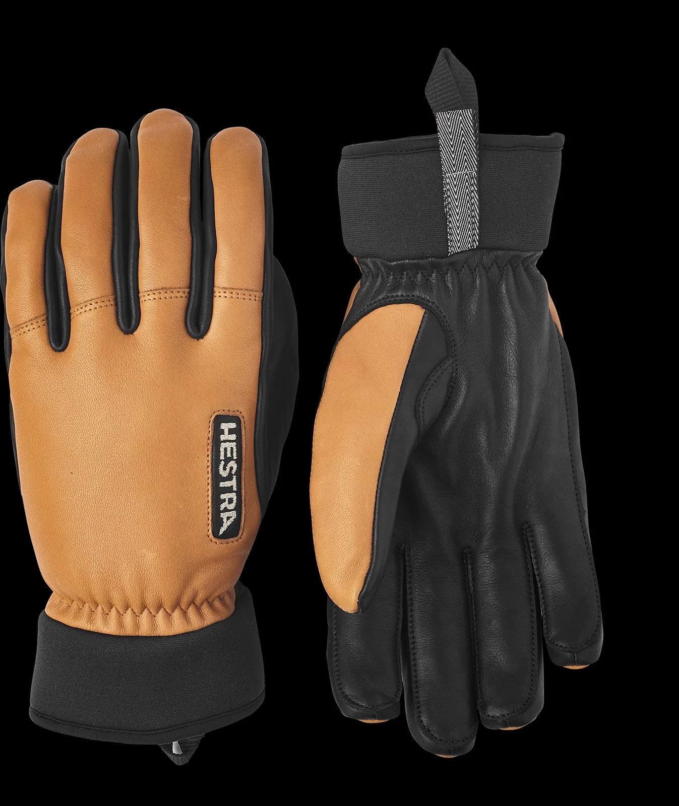 Army Leather Wool Terry Glove Men's