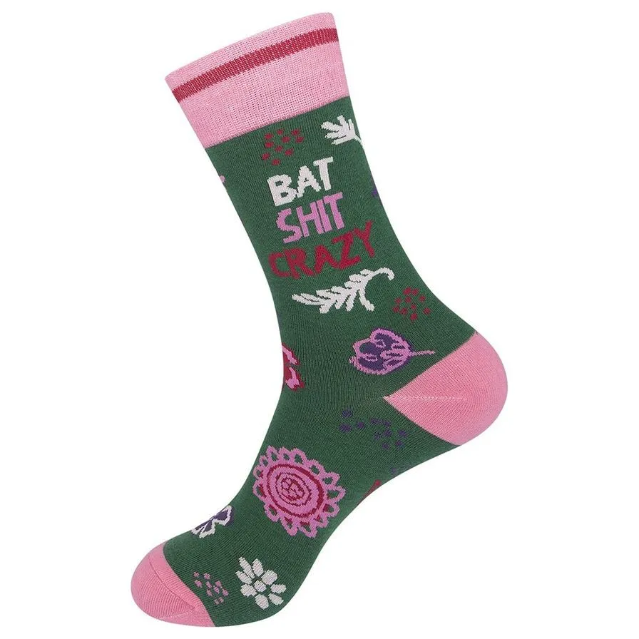 Bat Shit Crazy Socks