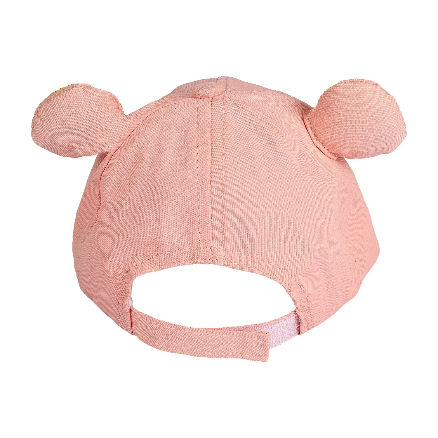 BEAR PATCH CAP - PINK