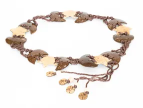 Bohemian Coconut Belt Women Moon & Stars