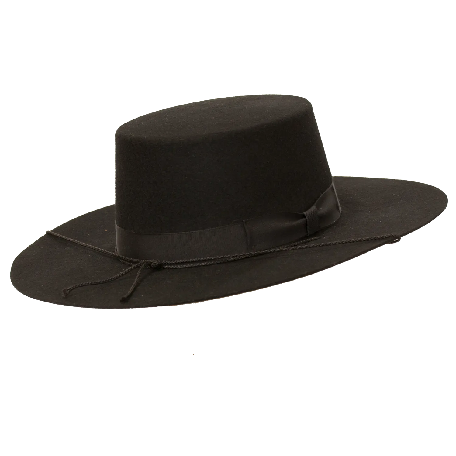 Bolero Wide Brim Flat Crown Hat by Levine Hats