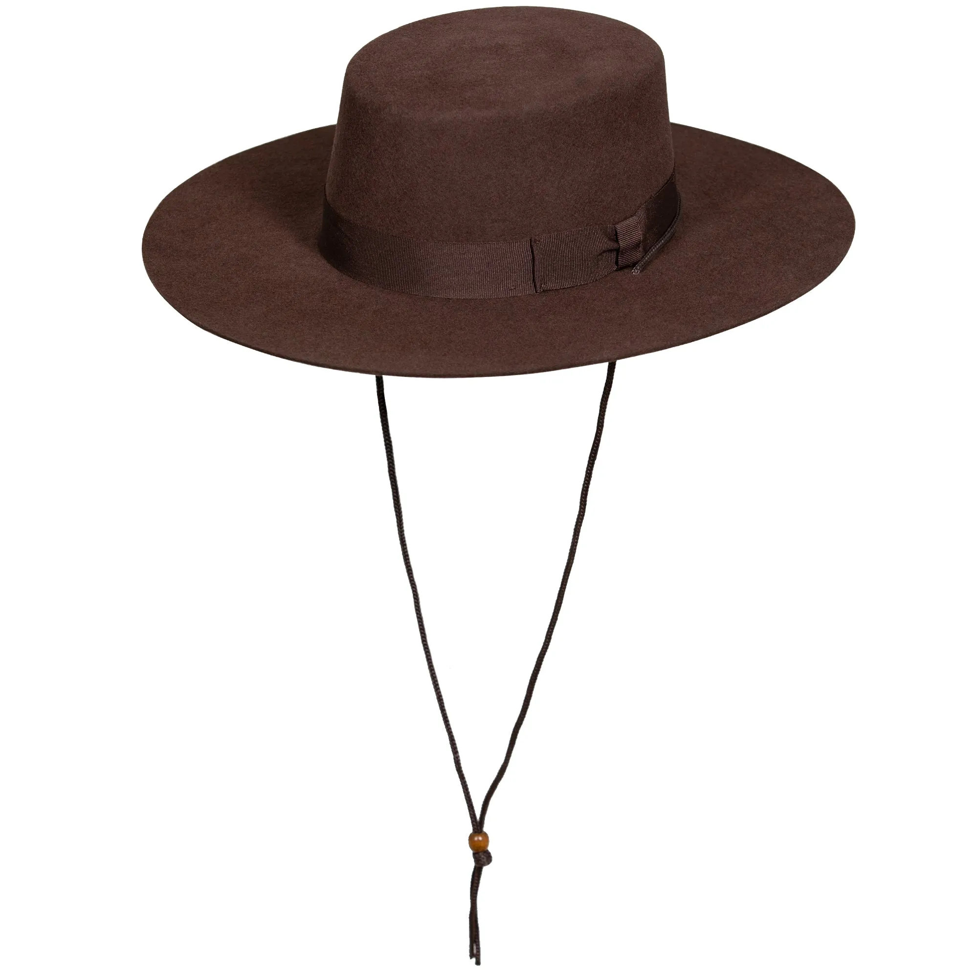 Bolero Wide Brim Flat Crown Hat by Levine Hats