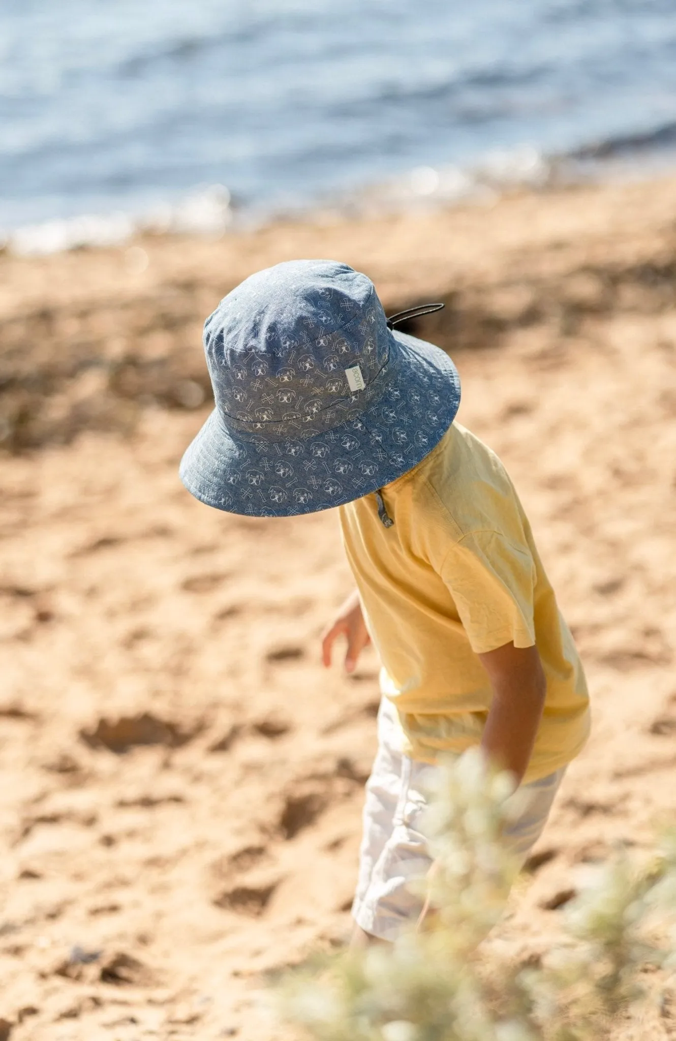 Bulldog Wide Brim Bucket Hat