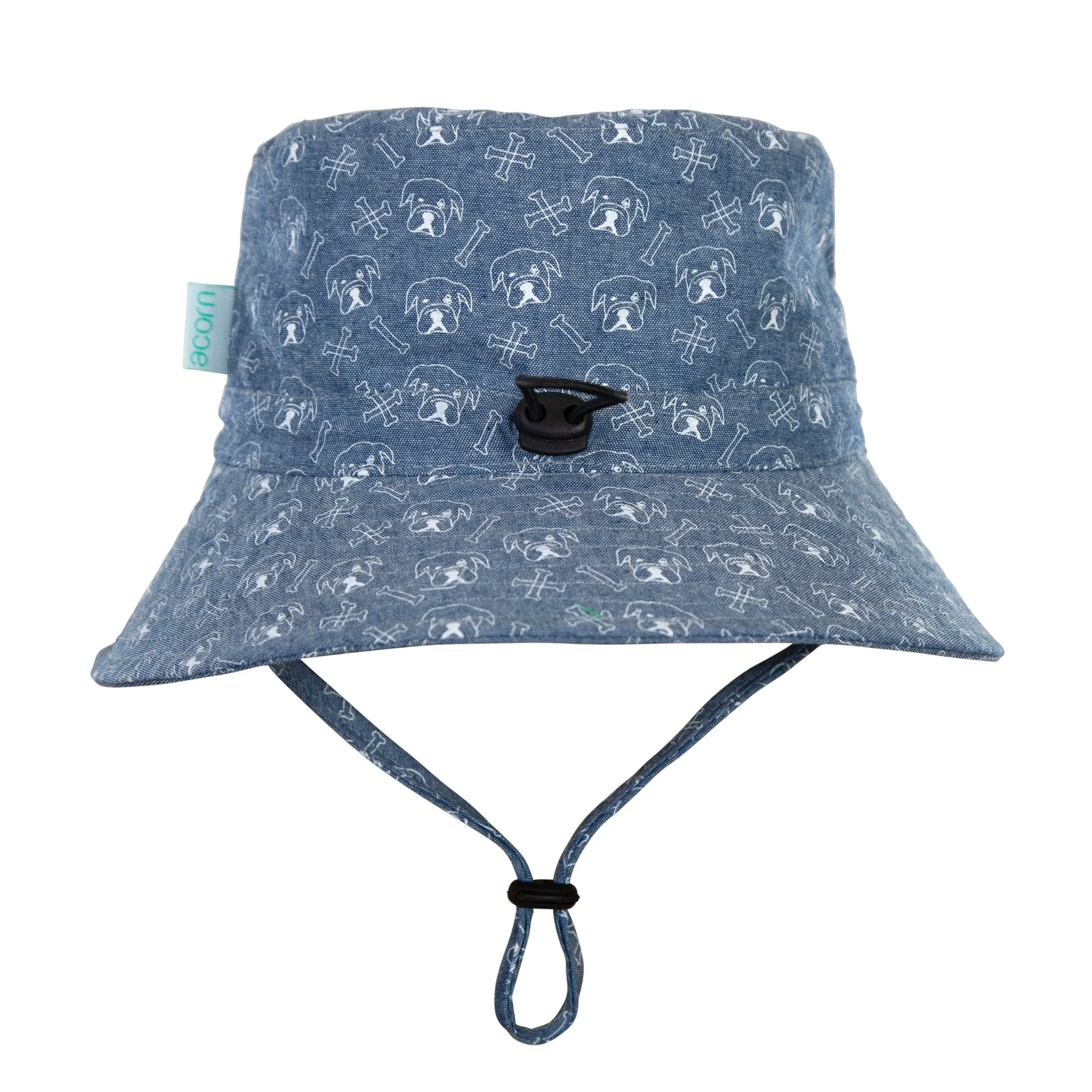 Bulldog Wide Brim Bucket Hat