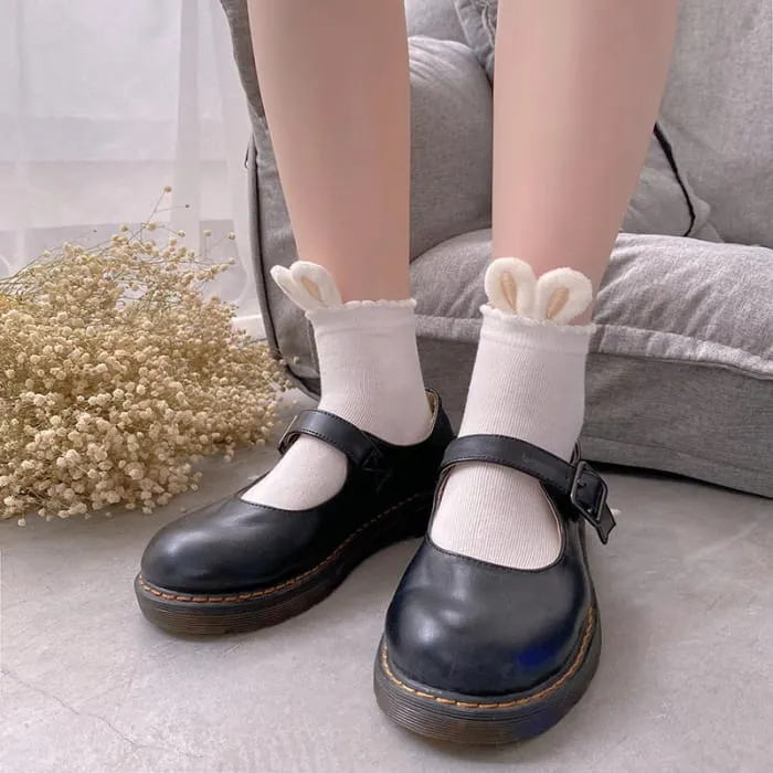 Bunny Ears Lolita Ankle Socks