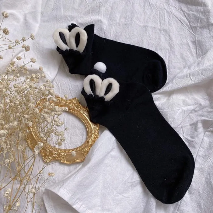 Bunny Ears Lolita Ankle Socks