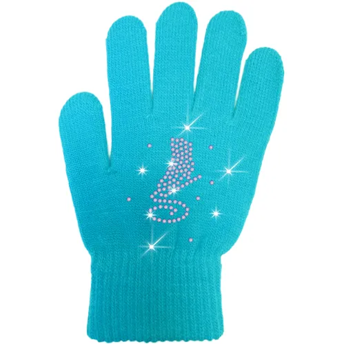 ChloeNoel Ice Skating Gloves - GV22-BB/Skate Crystals