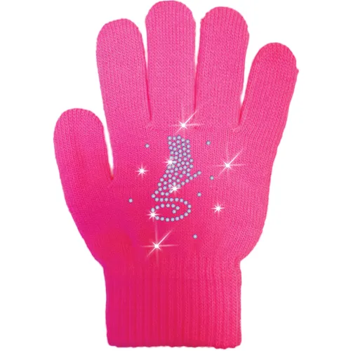 ChloeNoel Ice Skating Gloves - GV22-BB/Skate Crystals