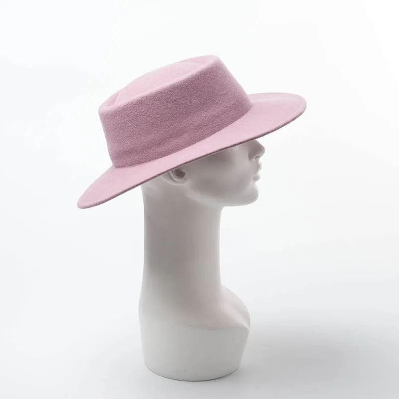 Concave Top Jazz Fedora Hat