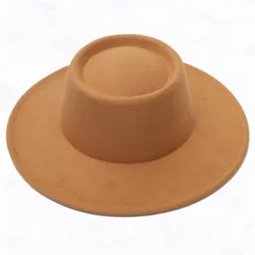 Concave Top Jazz Fedora Hat