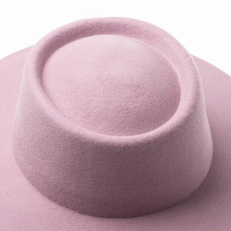 Concave Top Jazz Fedora Hat