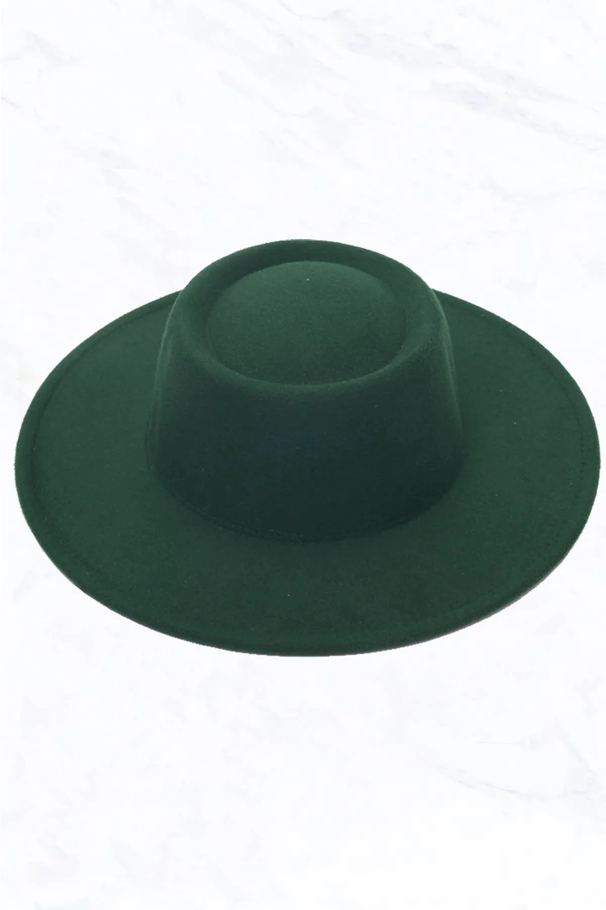 Concave Top Jazz Fedora Hat