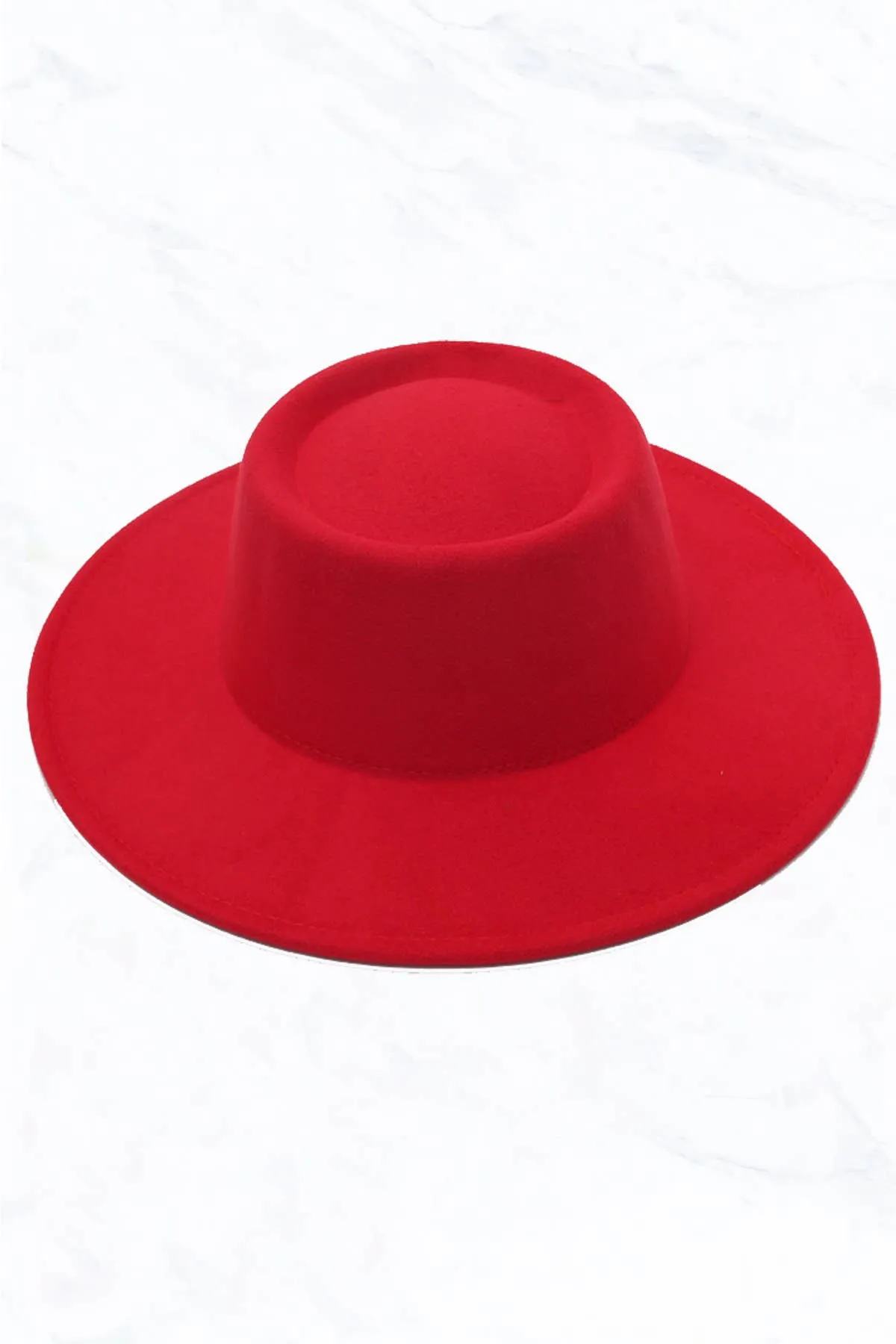 Concave Top Jazz Fedora Hat