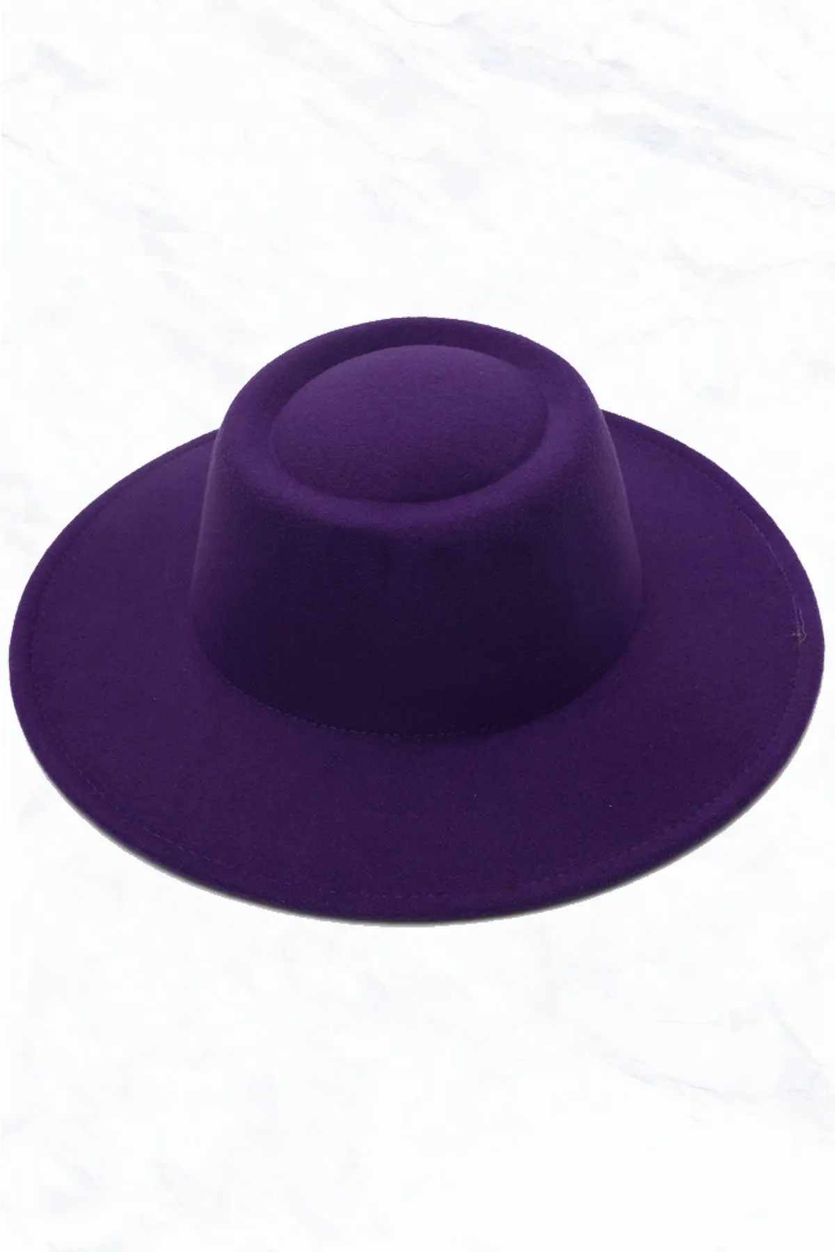 Concave Top Jazz Fedora Hat