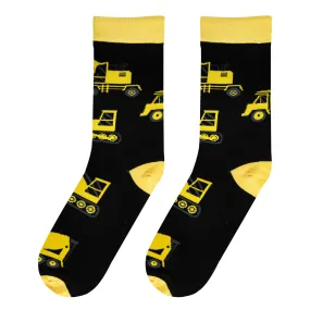 Construction - Mens Crew Folded - Crazy Socks