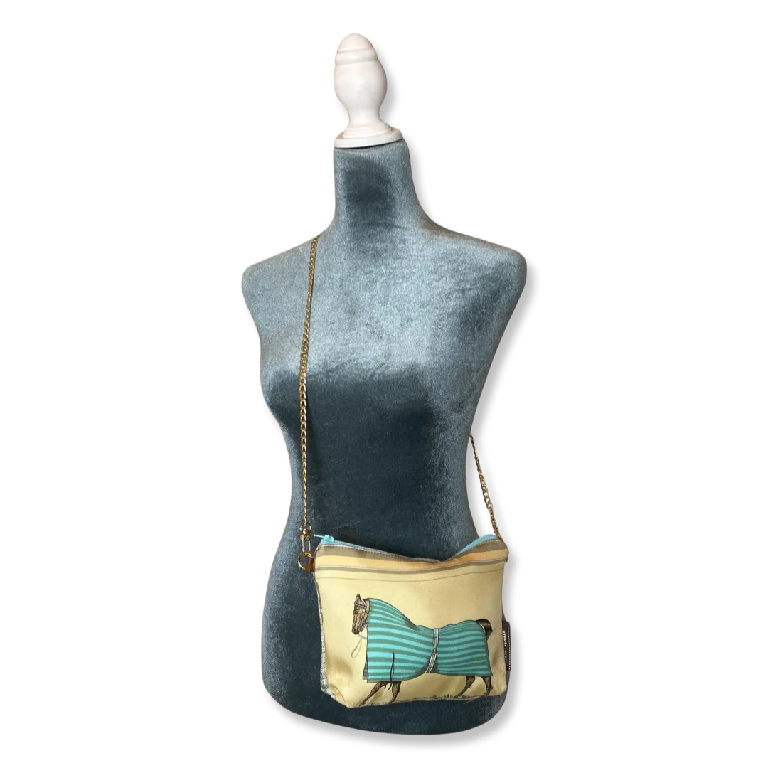 Couvertures et Tenues du Jour Pastel Vintage Scarf Crossbody Bag