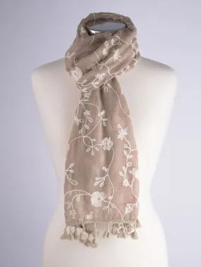 Embroidered Scarf