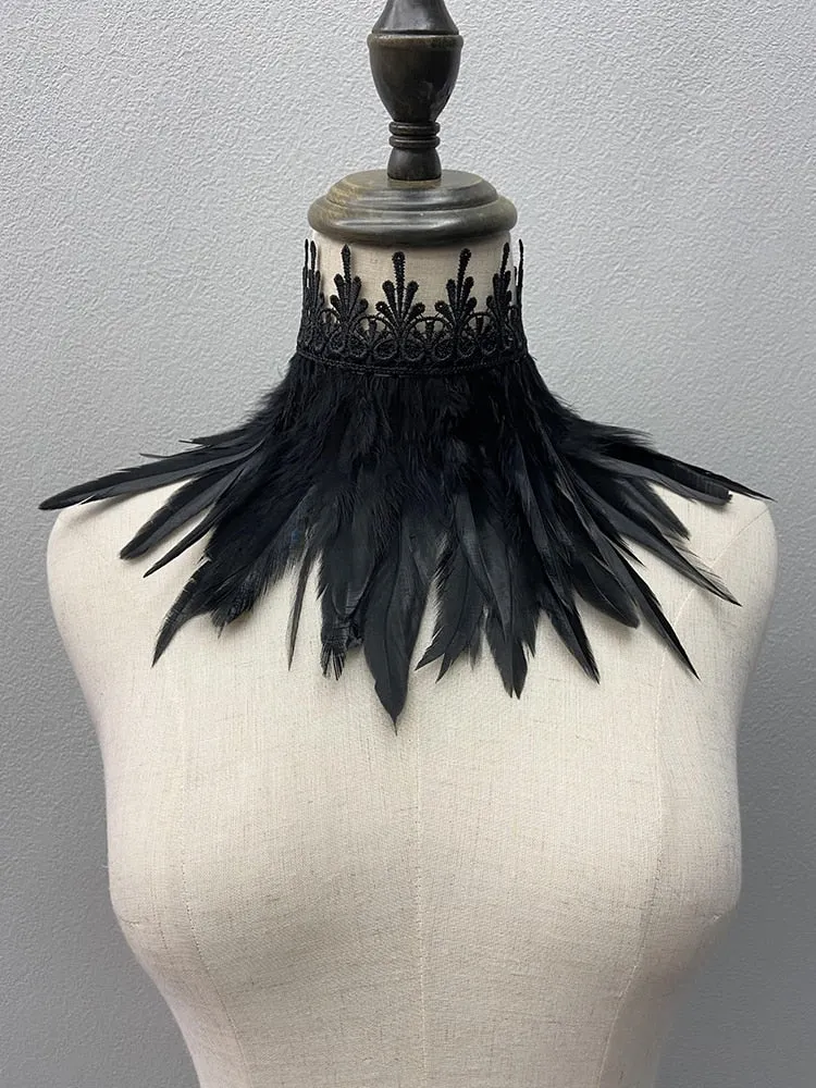 Feather Choker Collars