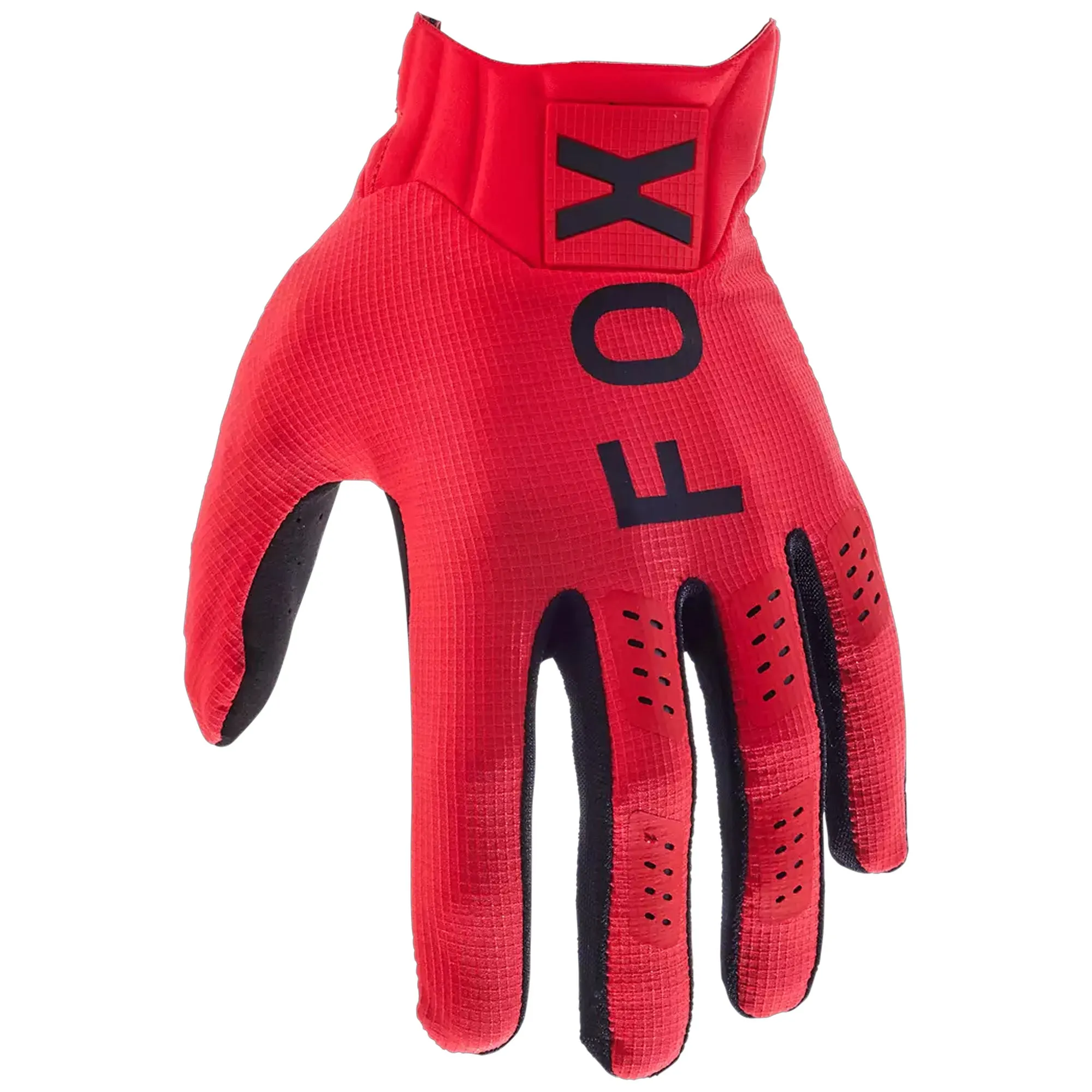 Fox Racing Flexair Standard Offroad Gloves Fluorescent Red