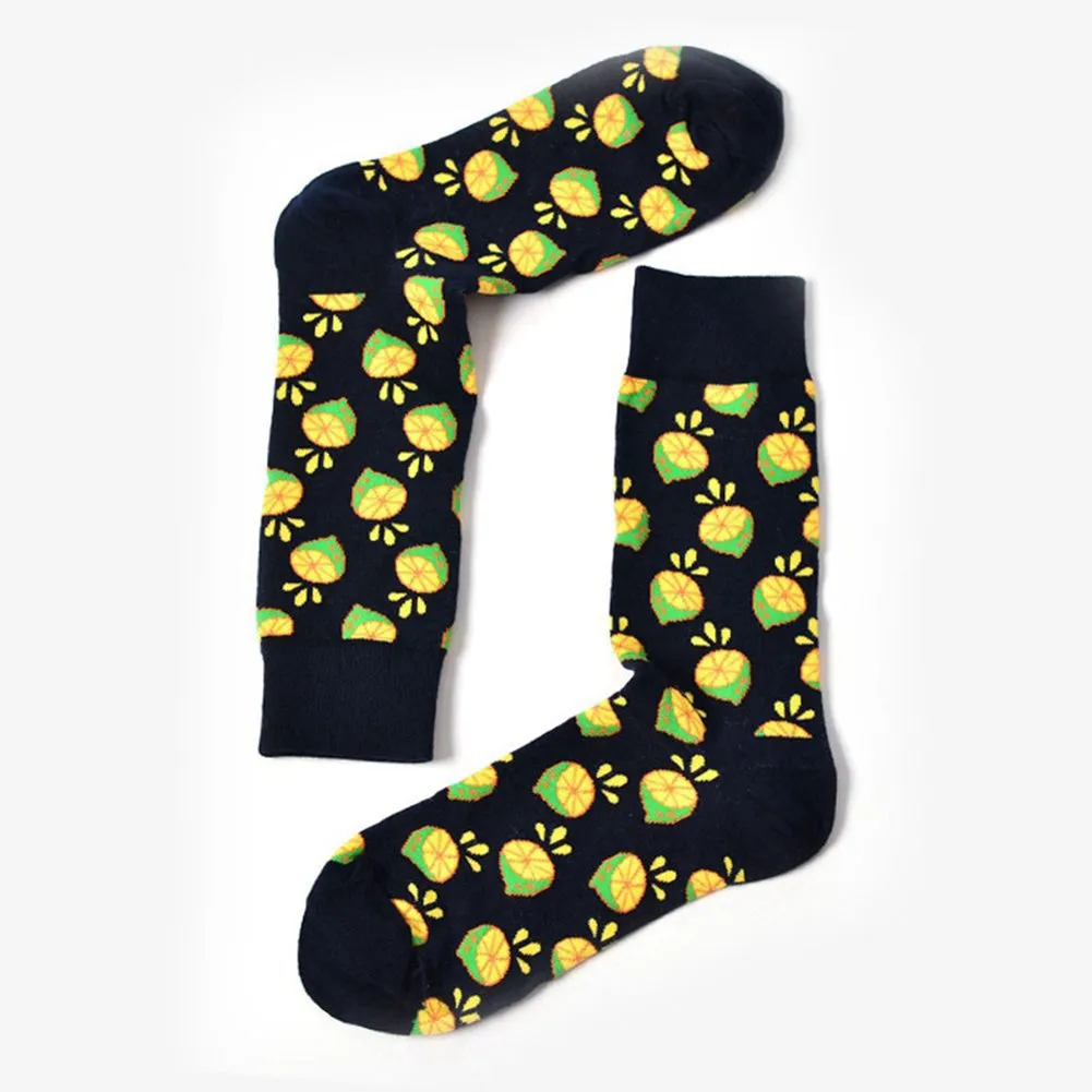 Fun Fruit Pattern Socks Unisex