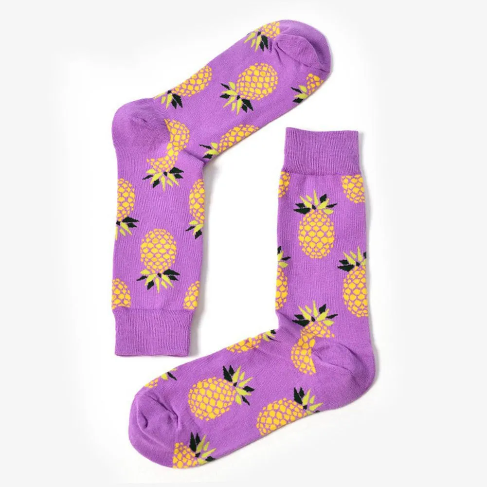 Fun Fruit Pattern Socks Unisex