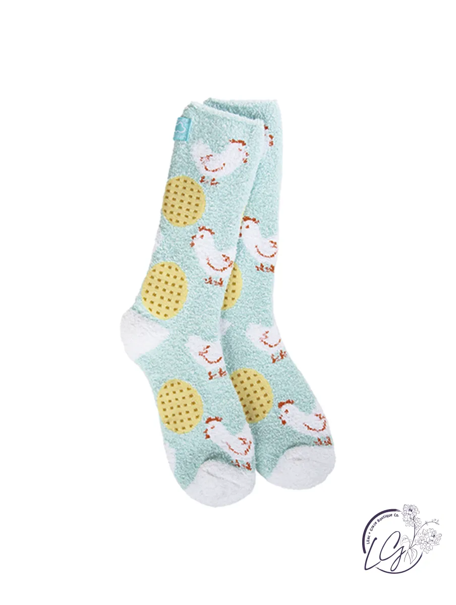 Fun Themed Cozy Crew Socks