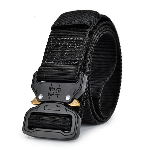 Heavy Duty Canvas Military Tactical Sport Belt