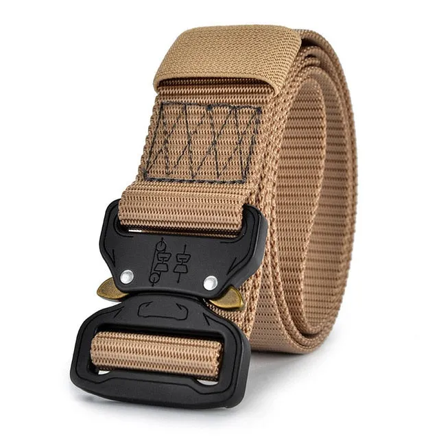 Heavy Duty Canvas Military Tactical Sport Belt