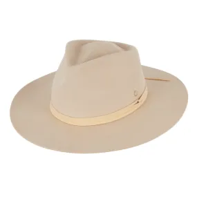 Kooringal Ladies Wide Brim Fedora Alice - Cream