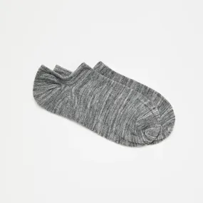 Lamington Merino 2 Pack Sneaker Socks Grey