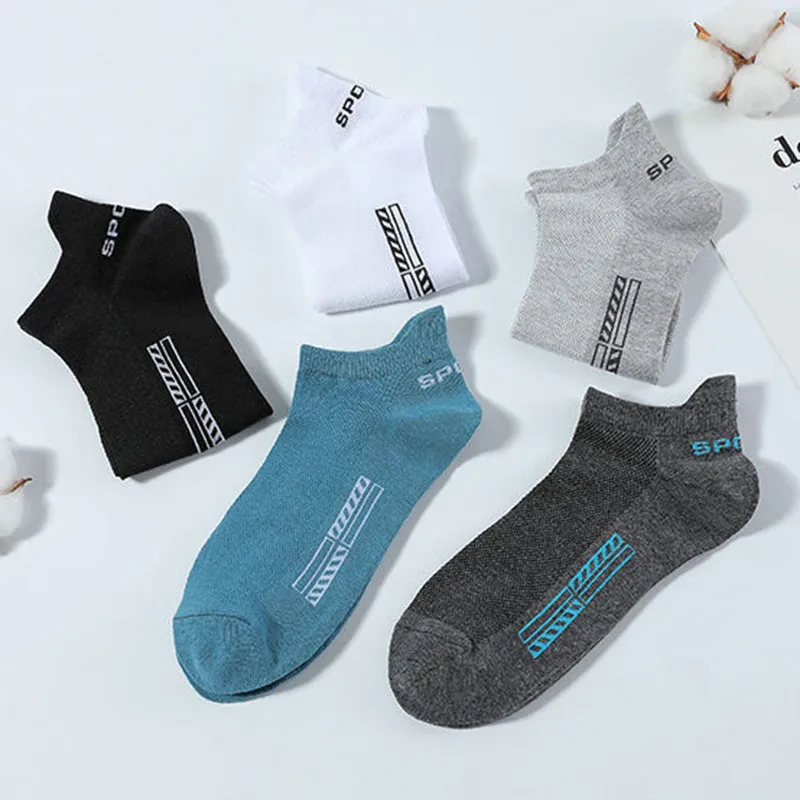 Low Cut Crew Ankle Sports Mesh Breathable Socks