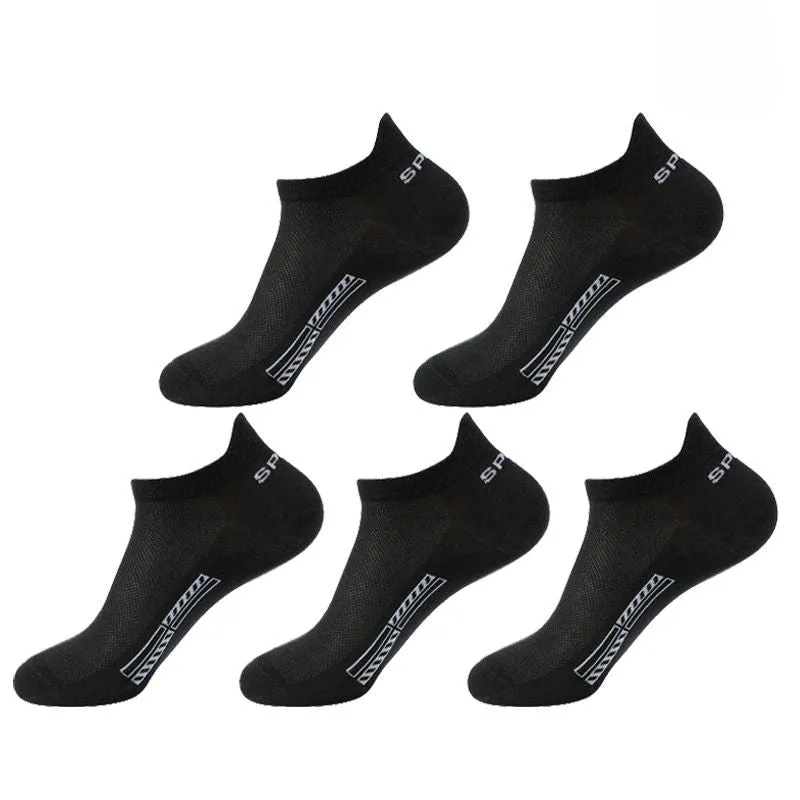 Low Cut Crew Ankle Sports Mesh Breathable Socks