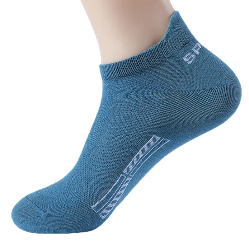 Low Cut Crew Ankle Sports Mesh Breathable Socks