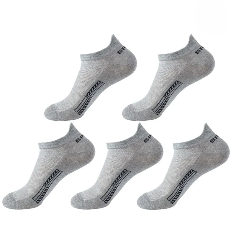 Low Cut Crew Ankle Sports Mesh Breathable Socks