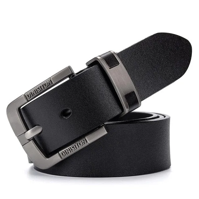 Luxury Cow Genuine Leather Alloy Buckle Belts