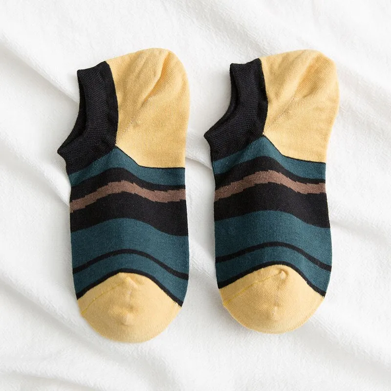 Men's Cotton Breathable Short Socks