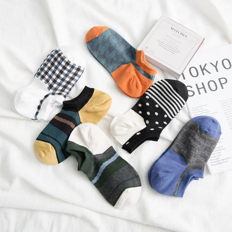 Men's Cotton Breathable Short Socks