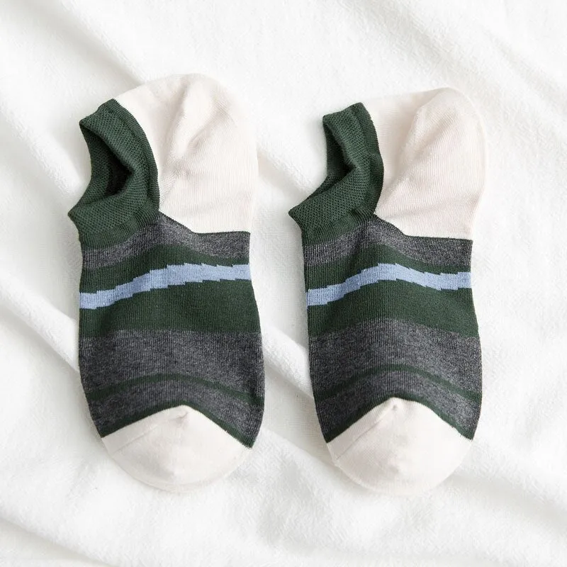 Men's Cotton Breathable Short Socks