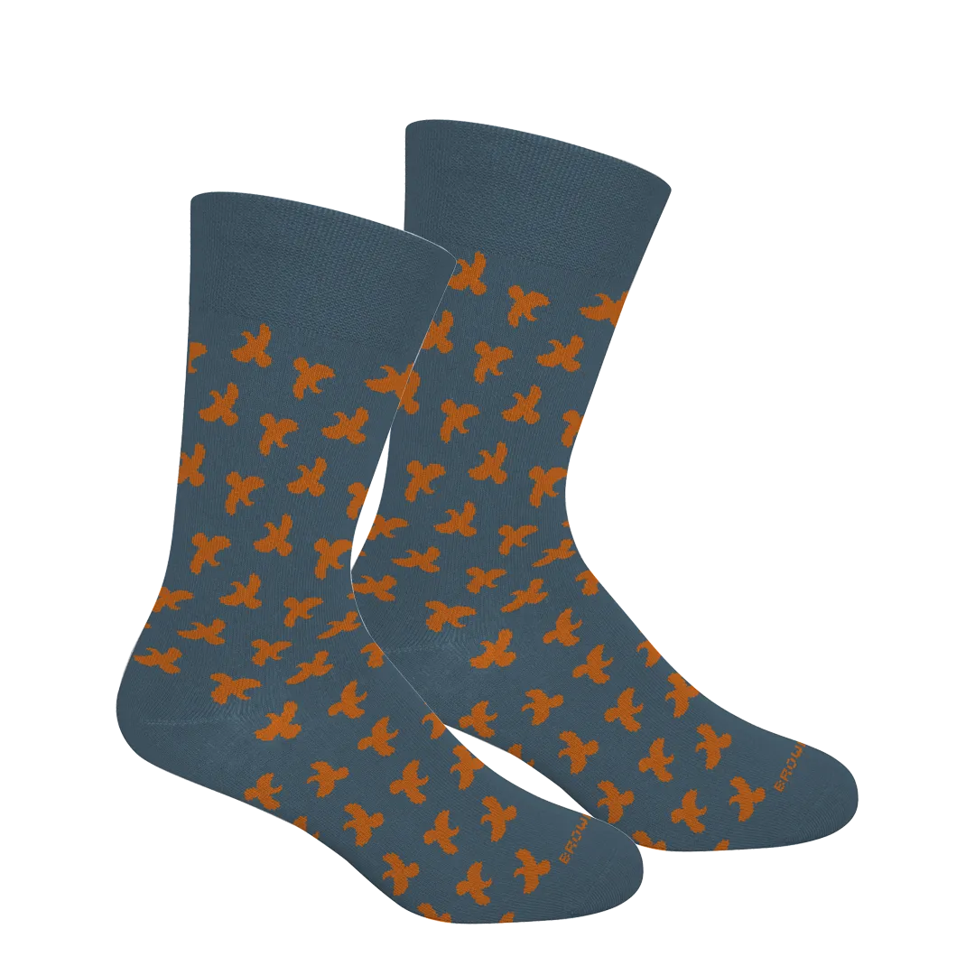 Miles Ridge (Quail) Socks (Fun Size)