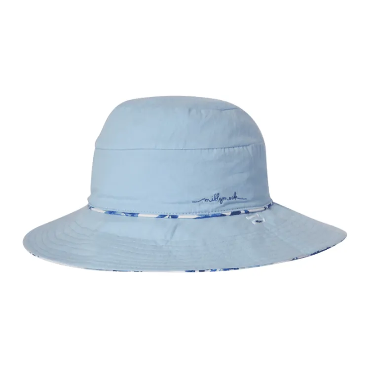 Millymook Girls Wide Brim Pearl - Blue