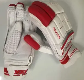 MRF Weapon Sheep Leather Cricket Batting RH Gloves