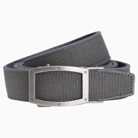 Newport Grey Golf Ratchet Belt 1.38" [35mm]